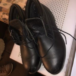 Black timberland boots